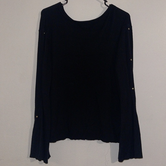 🌹GILLI RIBBED BELL SLEEVED SWEATER - Picture 5 of 8